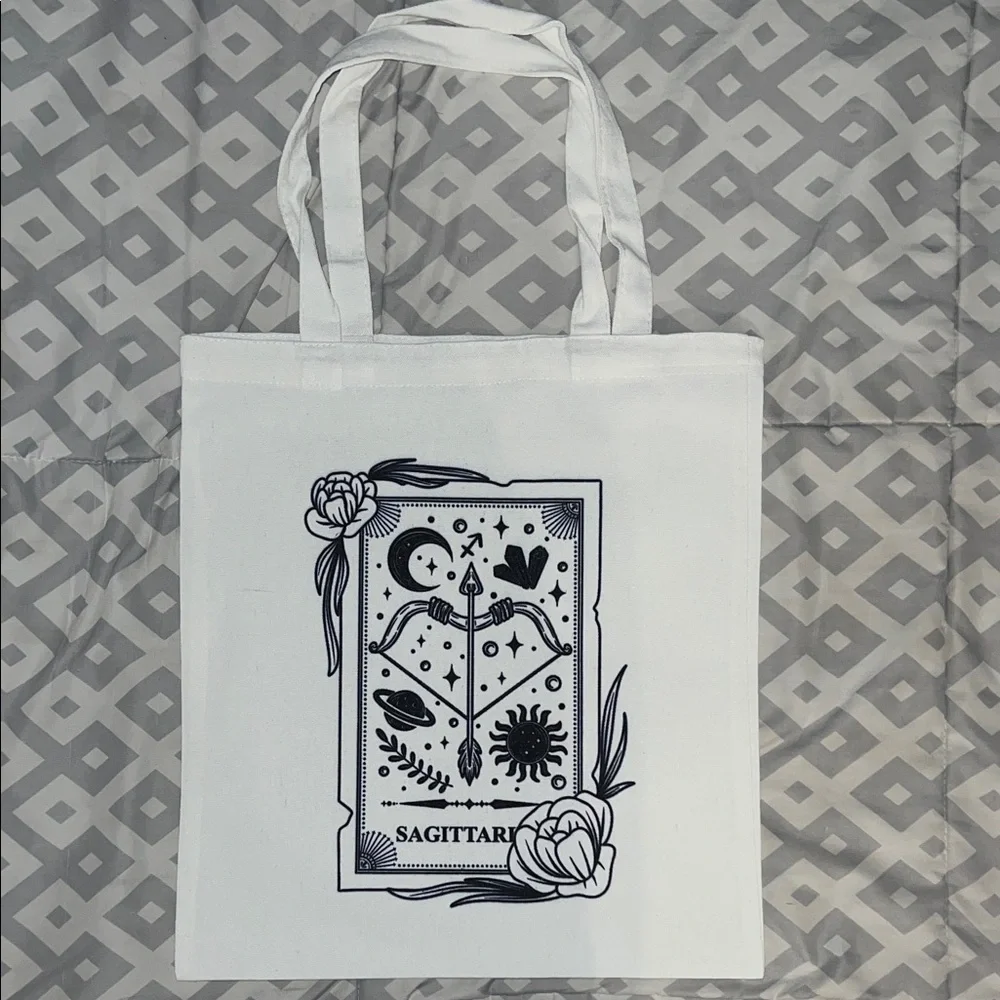 Zodiac Canvas Tote Bag
